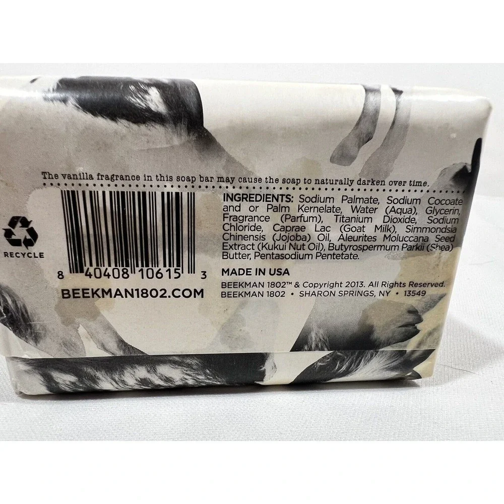 Beekman‎ 1802 Goat Milk Soap Heirloom Apple Natural Skincare Clean Beauty
